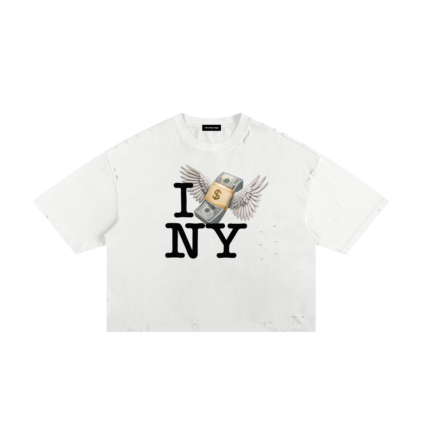Classic Frayed Boxy Tee